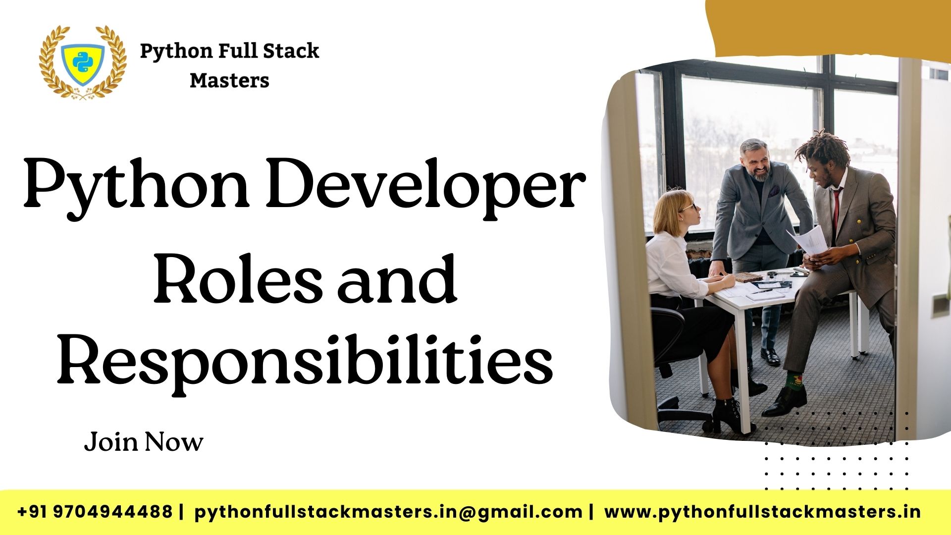 Python Developer Roles and Responsibilities Career Path
